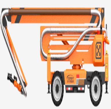 Aerial spray fire extinguishing robot