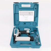 Electric power construction Pneumatic Straight Nail Gun easily adjusted via a knob