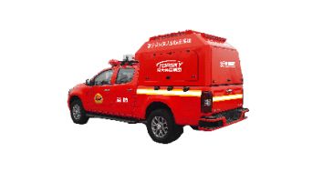 Wide range of fire extinguishing types High altitude firefighting drone quick response system Suitable for multiple chassis