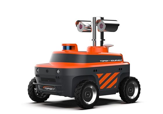 Exib I Mb Certified Explosion-proof Inspection Robot with Long Distance Detection and Autonomous Navigation for Counter Terrorism