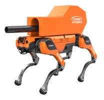 High-speed fan, large dog-shaped fan, four-legged robot dog Strong load capacity