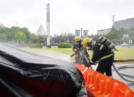 Excellent water blocking effect High-Temperature Resistant Barrier Set Small storage area occupation