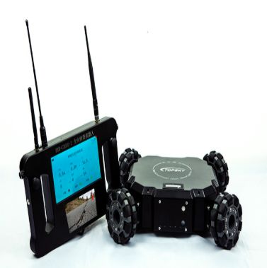 Omnidirectional Reconnaissance Robot with 1080P Pixel 4.2m Mechanical Arm and 1.5m/s Maximum Speed for Military and Law Enforcement