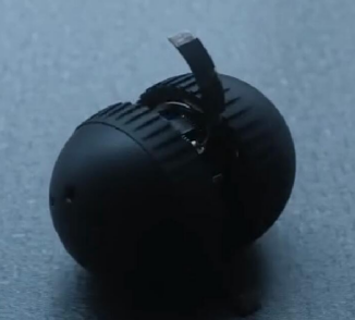 Firefighting Miniature Ball Throwable Reconnaissance Robot with High-strength Steel 12inch LCD Screen and Phased Array System