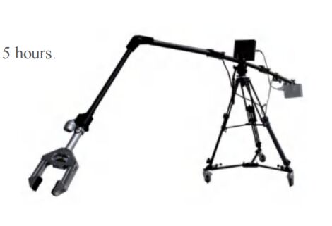 EOD Telescopic Manipulator with 4.5m Mechanical Arm Length 360° Rotating Electric Control and Infrared Night-Vision Camera for Bomb Disposal