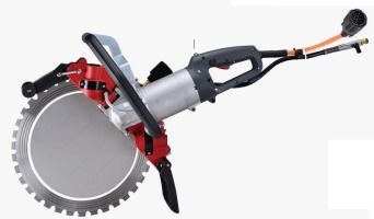 Water Cooled Permanent Magnet Synchronous Motor Frequency Ring Saw With Adjustable Transmission Tension Knob