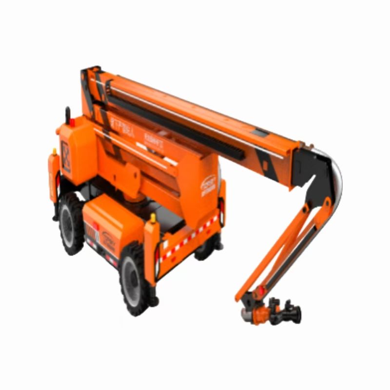 Aerial spray fire extinguishing robot