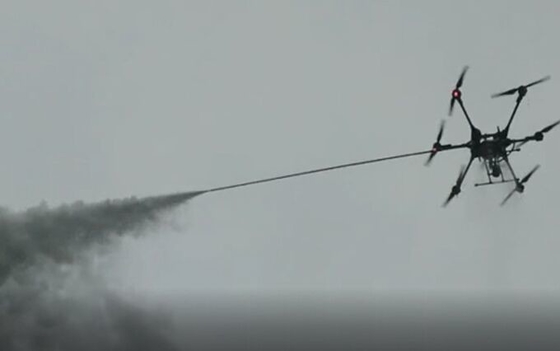 消火および下検分の回転翼のUav/無人機の遠隔無線制御
