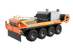 水陸両用全地形草原火災車両 8×8 防火 難燃性材料