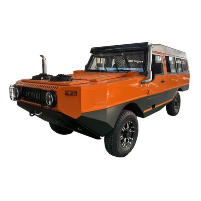 高性能 大馬力 走行中の障害物横断能力のある両生乗り