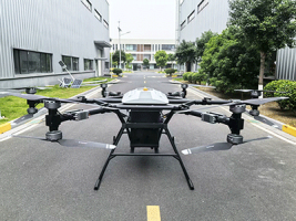高強度機体 重持ち長距離ハイブリッド オイル・エレクトリック マルチローター UAV