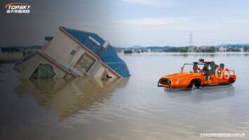 容量: 6 人 陸上陸上船 輪のシャシを採用してあらゆる地形で移動