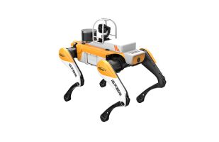 電気検査の四足ロボット犬 (子犬 + 自律ネットワーク + レーザーナビ + 産業用制御コンピュータ + 双眼パントリート)