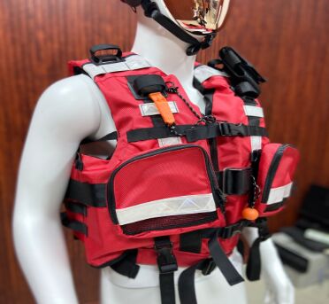 複数の収納袋 急速な救命ジャケット 複数の前部固定点